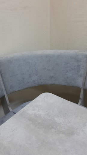 Кухонный уголок Миссия V велюр (цемент) в Вилюйске - viluisk.mebelnovo.ru | фото