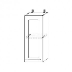 Монако ВПС 300 шкаф верхний стекло в Вилюйске - viluisk.mebelnovo.ru | фото