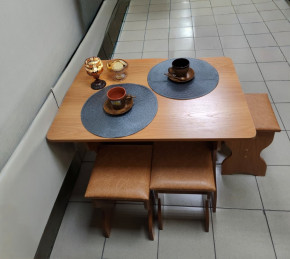 Обеденная зона Миссия (бук) в Вилюйске - viluisk.mebelnovo.ru | фото